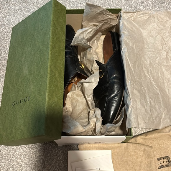 Gucci Princetown Mules 40. Black Slip ons. - Picture 14 of 16